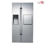 یخچال و فریزر ساید بای ساید 32 فوت سام مدل ROSSO 3 سیلور گارانتی سام سرویس